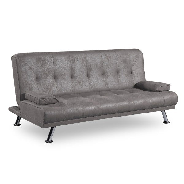 SOFÁ CAMA CLIC-CLAC CEMENTO  CESTO URBAN image 0