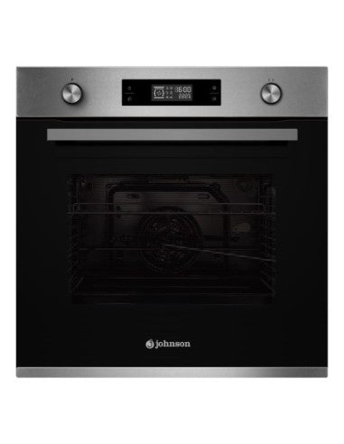 Horno Johnson 8 funciones Inox y Cristal Negro image 0