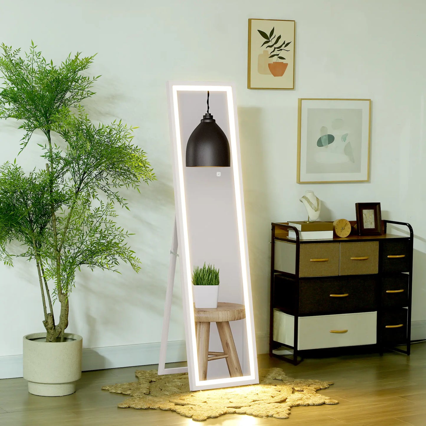 ESPEJO LED FULLVIEW 160 BLANCO image 0