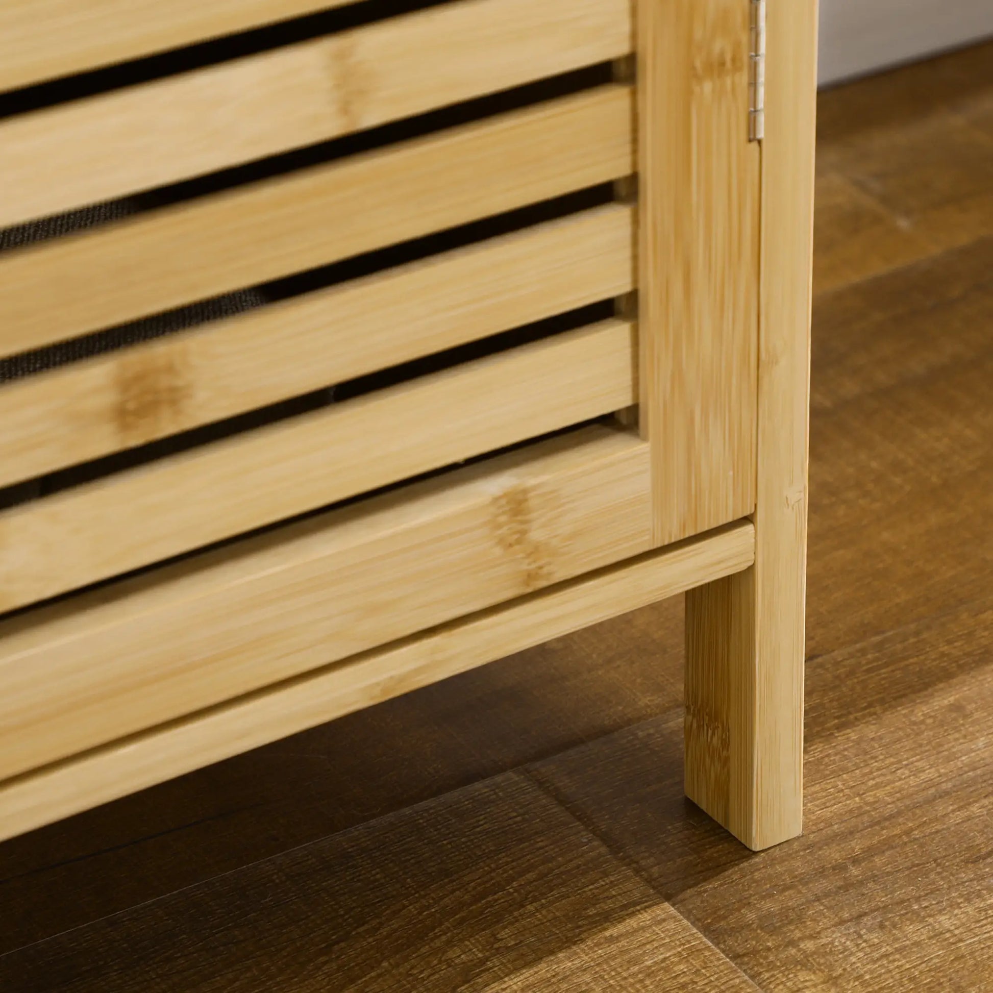 ARMARIO ZAPATERO NATURA BAMBU CON 3 PUERTAS image 3