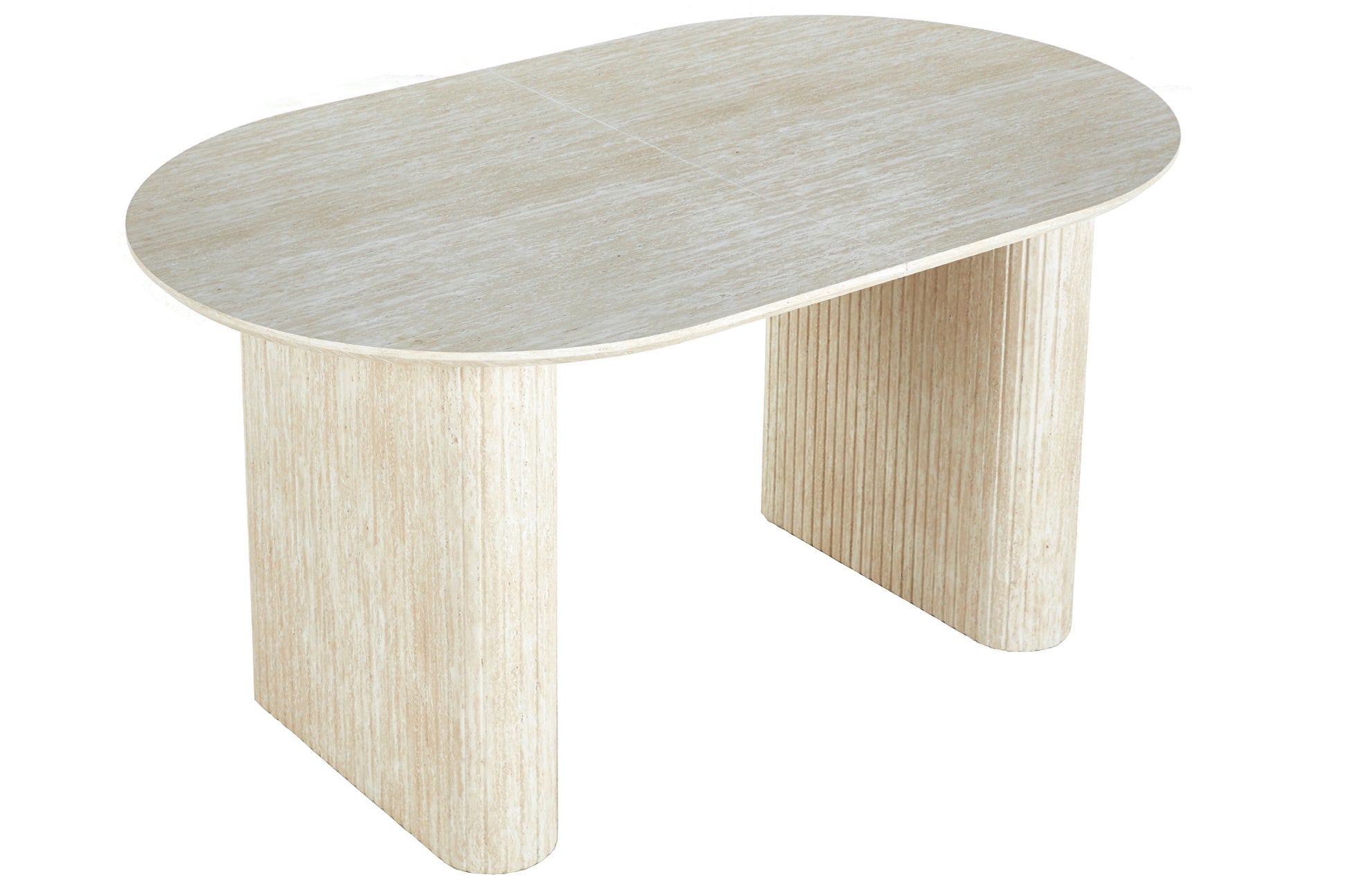 MESA  DE COMEDOR OVAL EXTENSIBLE image 1