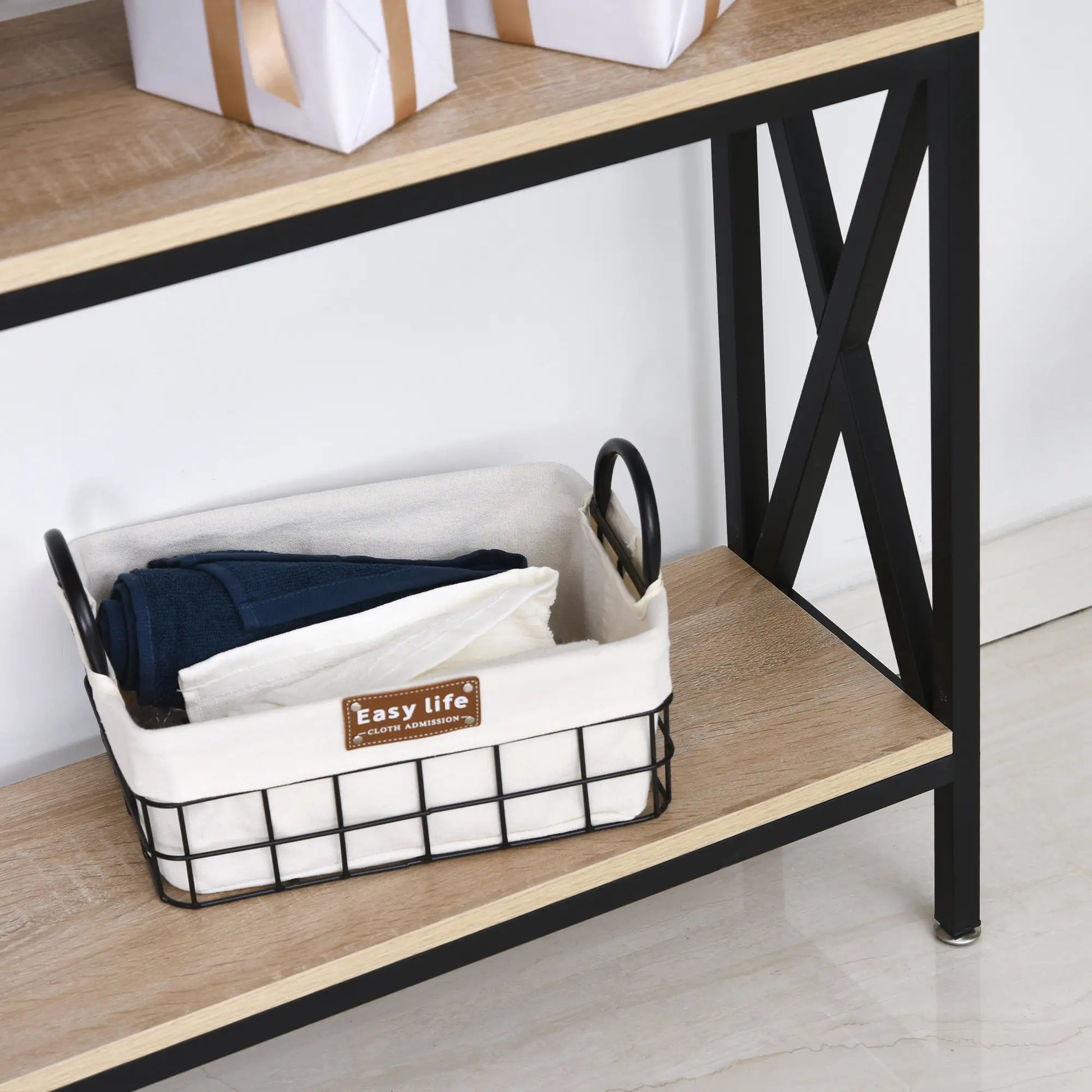 CONSOLA INDUSTRIAL ROBLE & NEGRO “URBAN X STORAGE 120” image 8