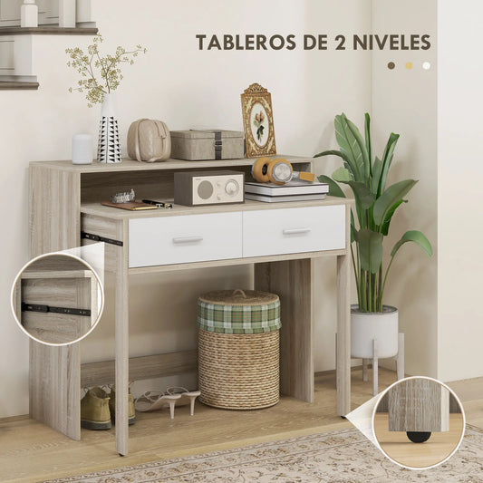 CONSOLA ESCRITORIO EXTENSIBLE “DUO SLIDE WORKSTATION” image 0