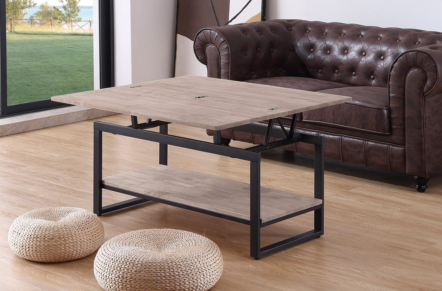 MESA  DE CENTRO ELEVABLE Y EXTENSIBLE STEVE image 1
