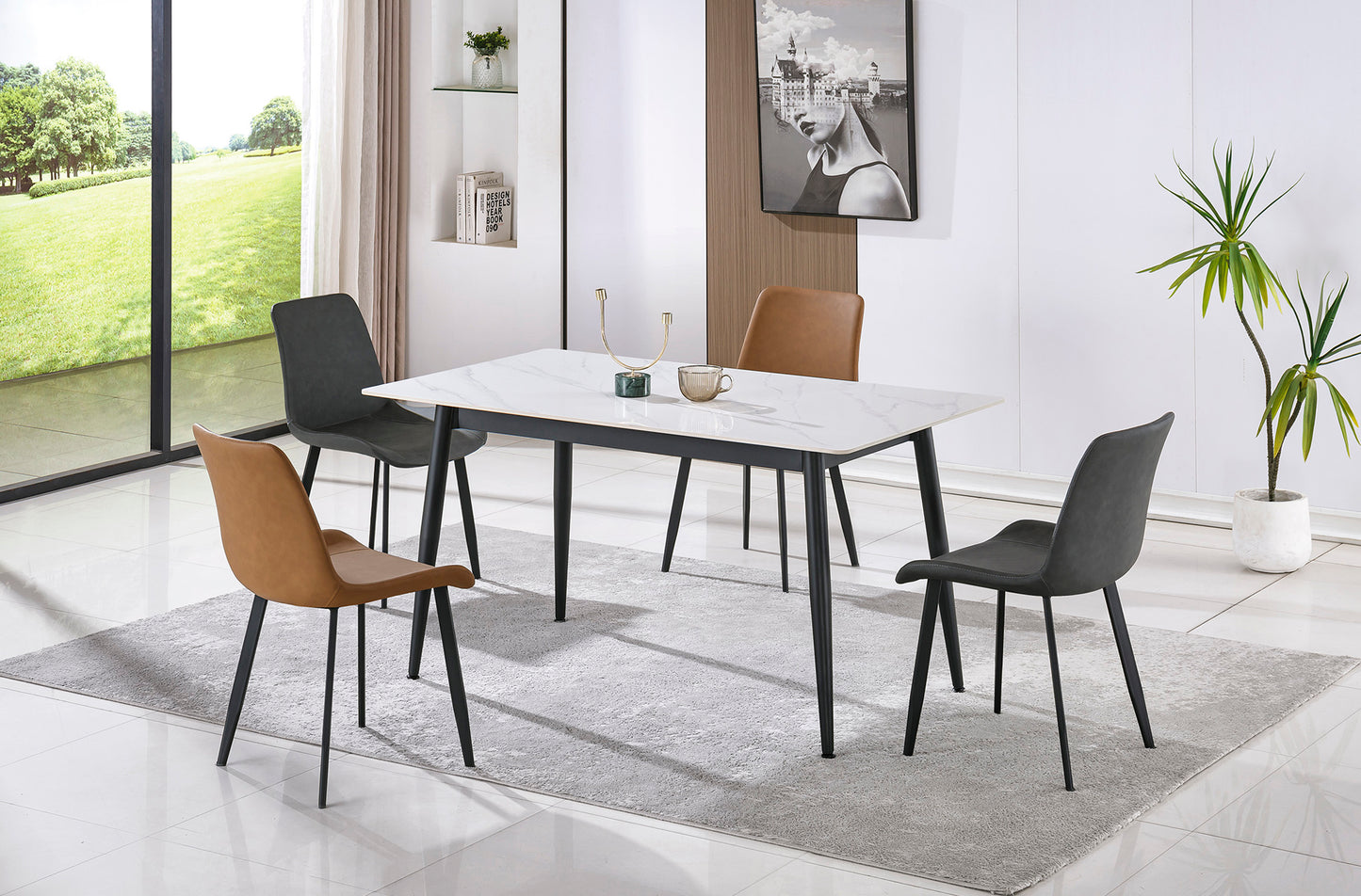 MESA  DE COMEDOR FIJA BERNA image 6