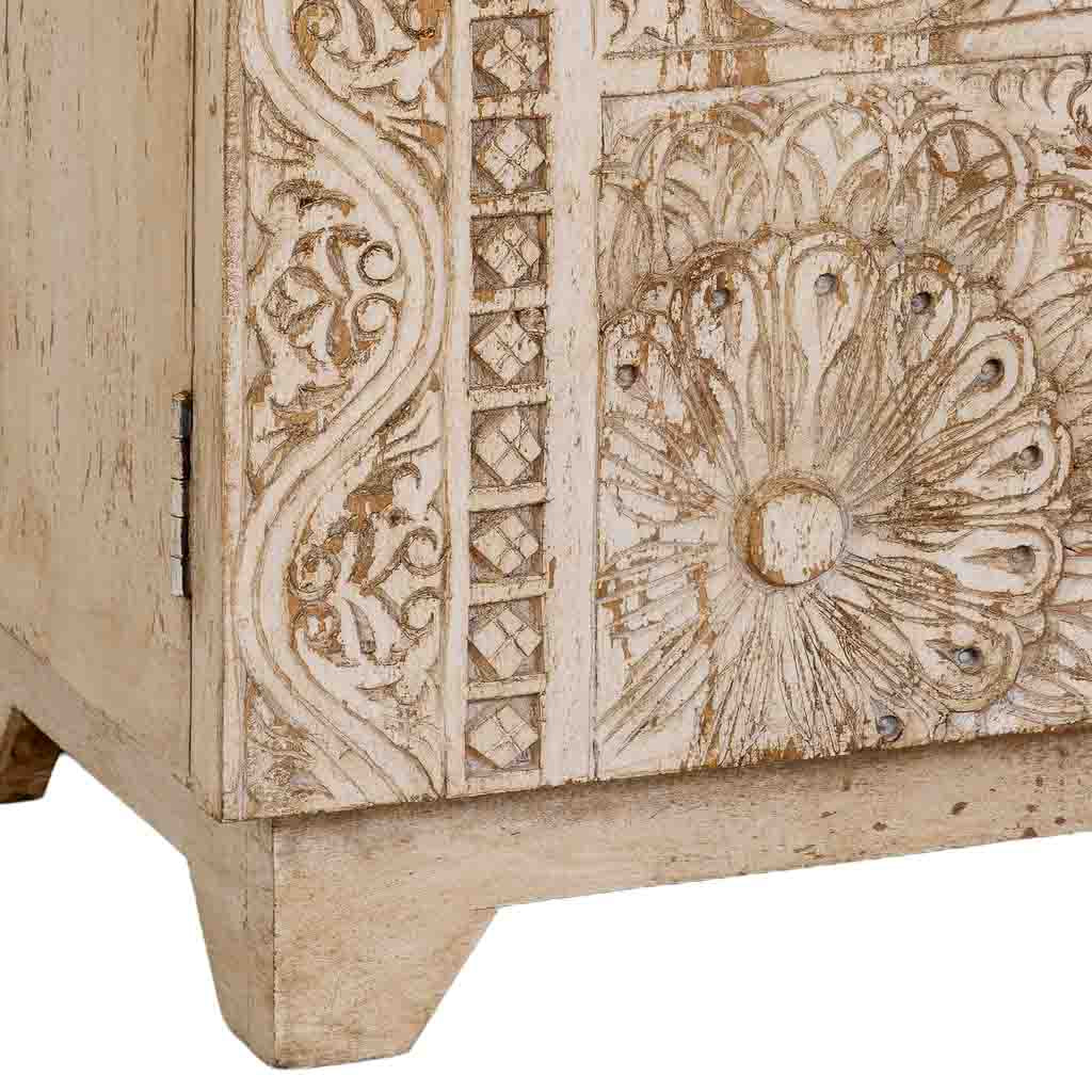 APARADOR DALIAN WHITE COMPACT ARTESANAL image 2