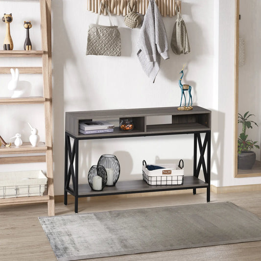CONSOLA INDUSTRIAL GRIS & NEGRO “URBAN X VINTAGE 120” image 0