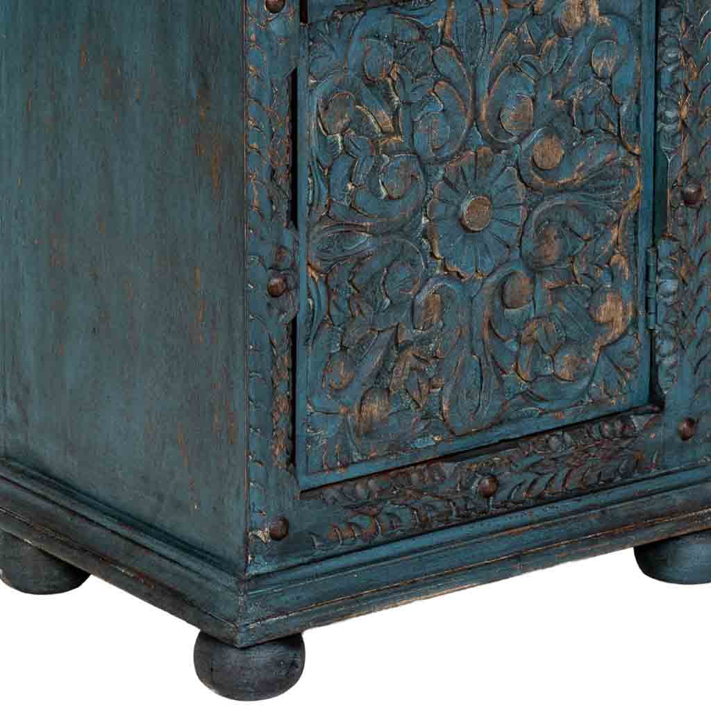 ARMARIO DALIAN BLUE COMPACT ARTESANAL DE MADERA MACIZA image 7