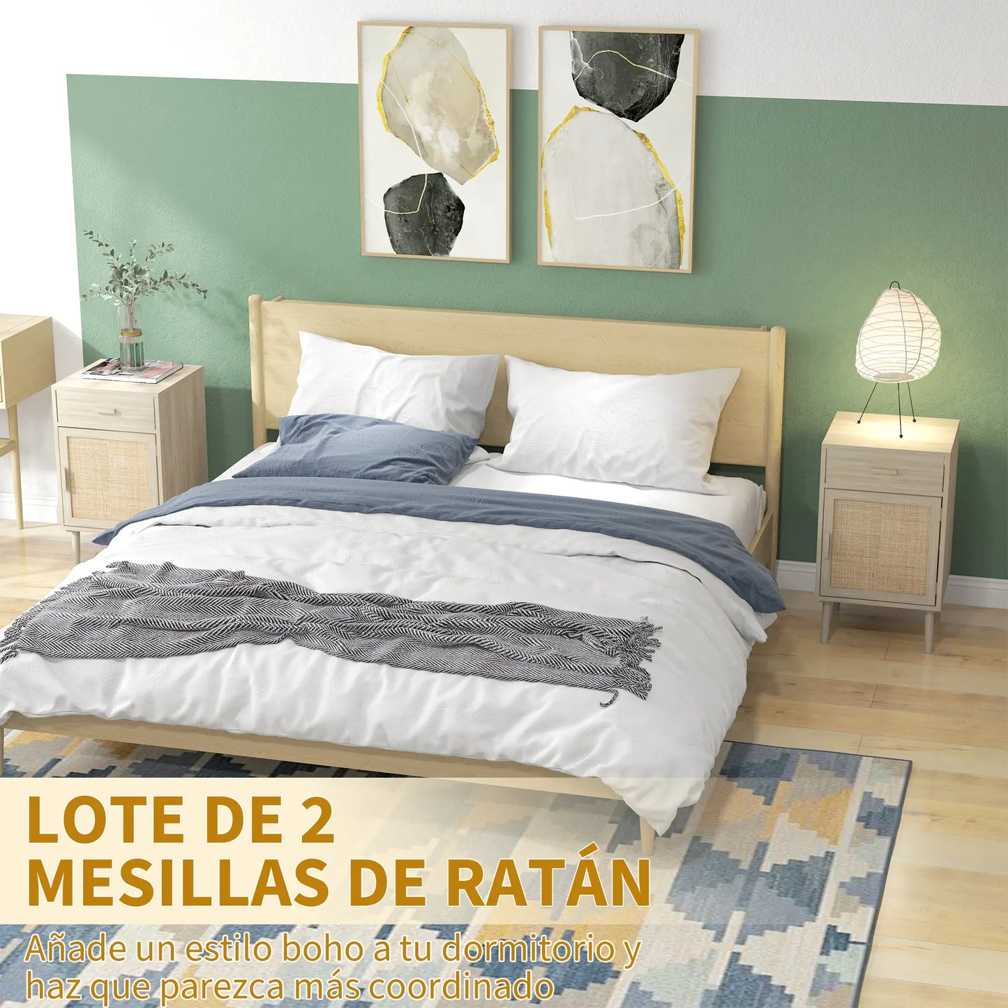 BOHO RATTAN TWIN image 7