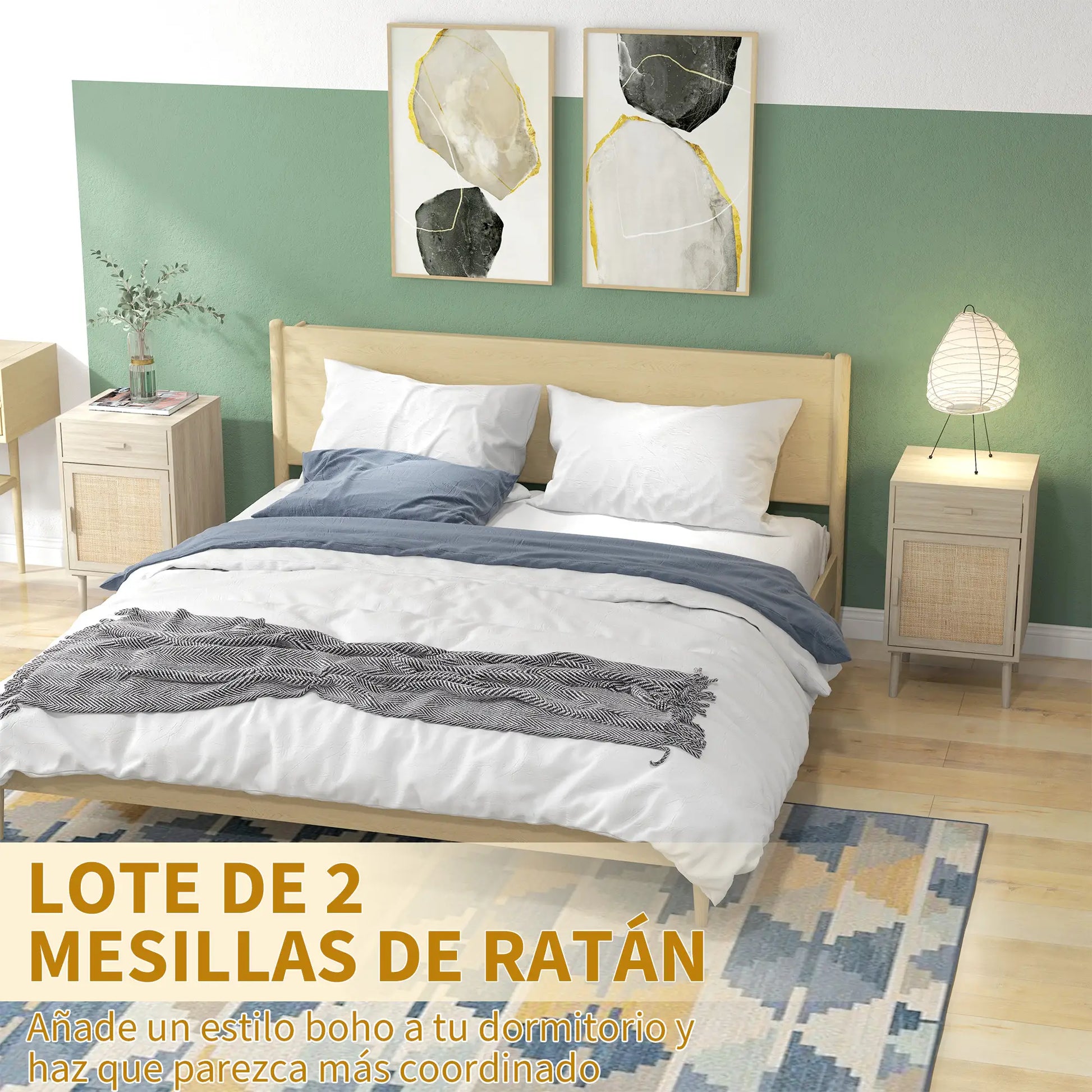 BOHO RATTAN TWIN image 7