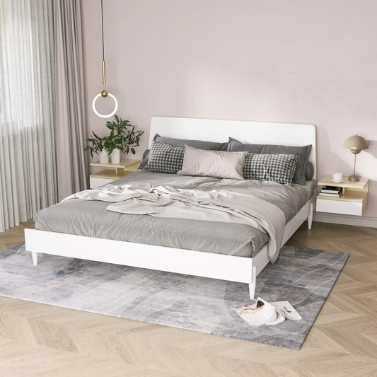 SET DE MESITAS FLOTANTES SKYWOOD DUO ROBLE image 0