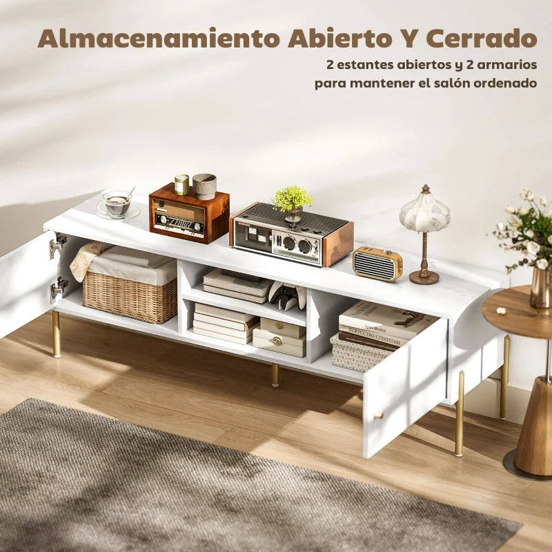 MUEBLE DE TV MODERNO BLANCO image 2