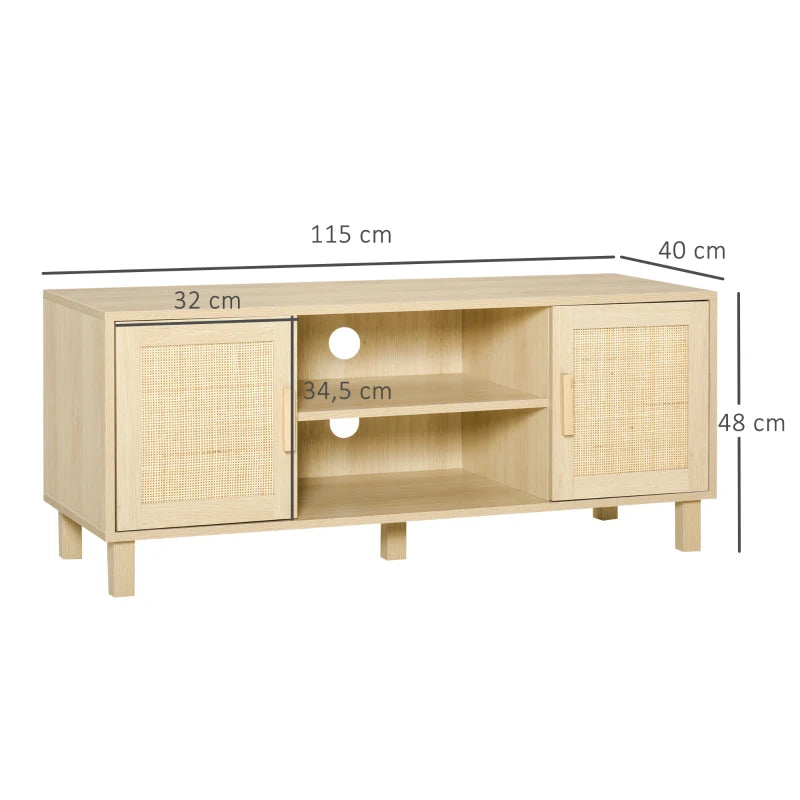 MUEBLE TV “RATTAN NORDIC 115” image 5