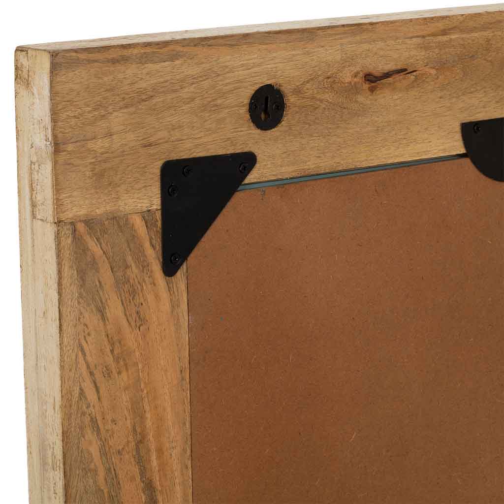 ESPEJO DALIAN ARTESANAL BLANCO DE MADERA image 7