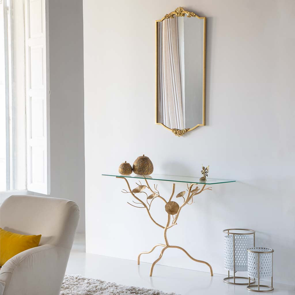 RECIBIDOR DORADO RAMAS SANTIAGO image 1