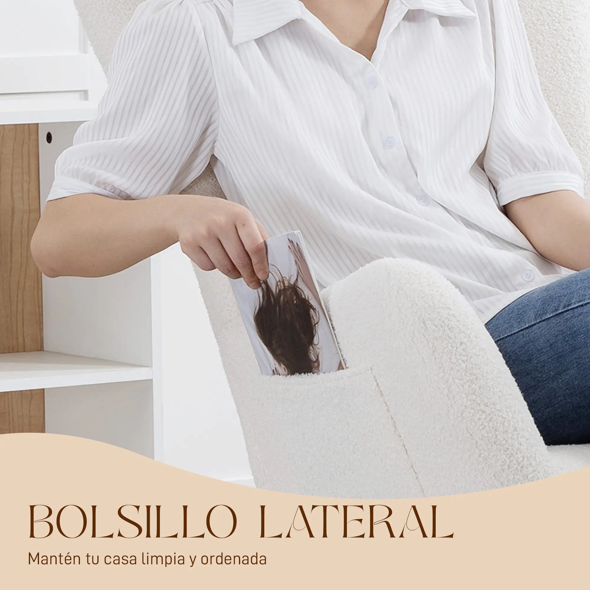 MECEDORA MODELO NORDIC TEDDY – BUTACA MECEDORA TAPIZADA image 13