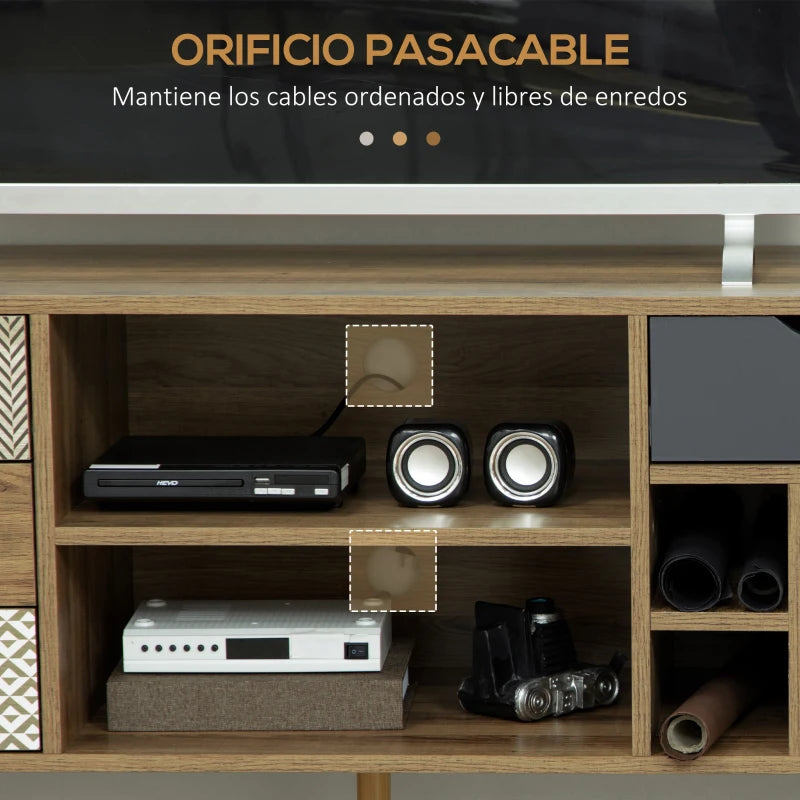MUEBLE TV BOHO-CHIC CON PATAS METÁLICAS image 5