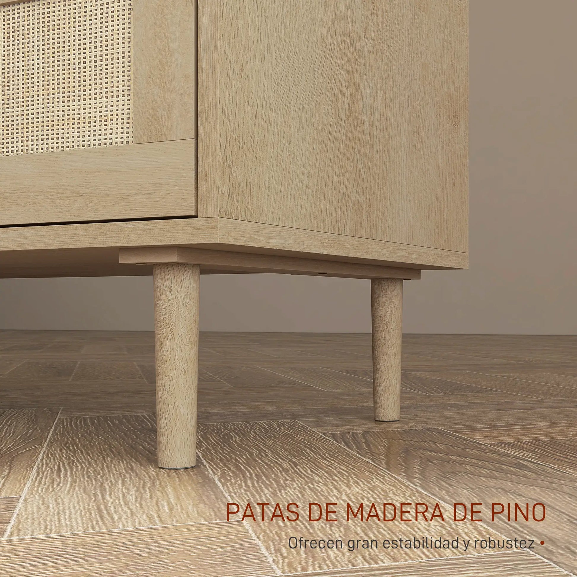 CÓMODA BOHO RATTAN SIX 110 image 6