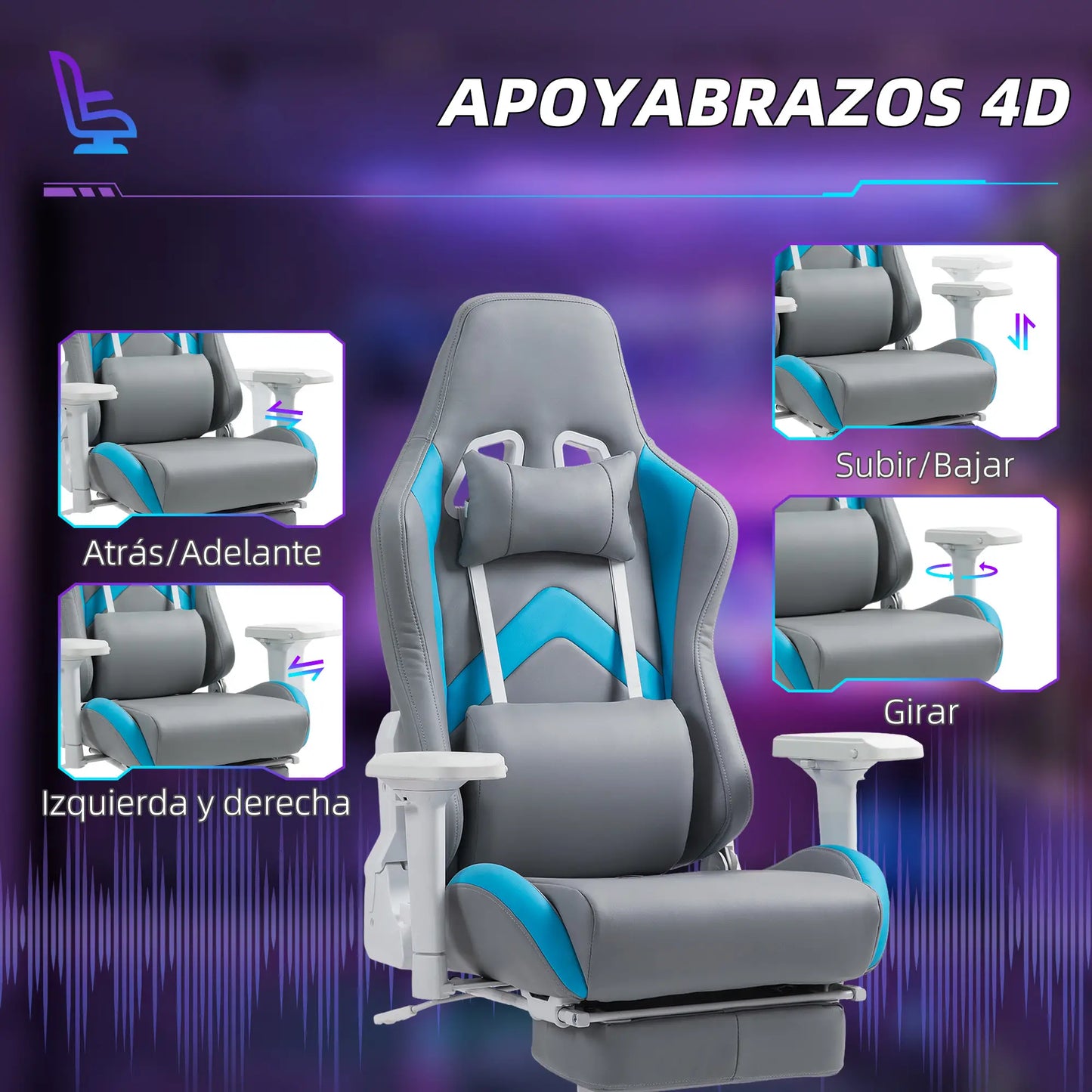 SILLA GAMING MODELO SKYFLEX ELITE image 3
