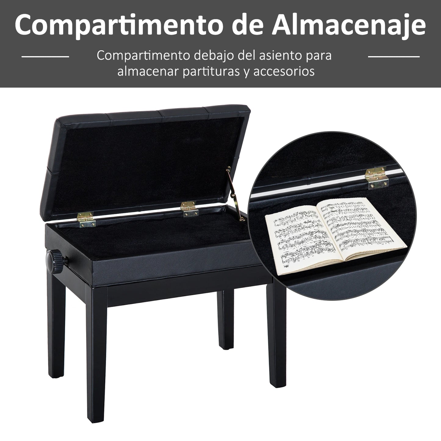 BANQUETA PIANO MAESTRO PRO image 2