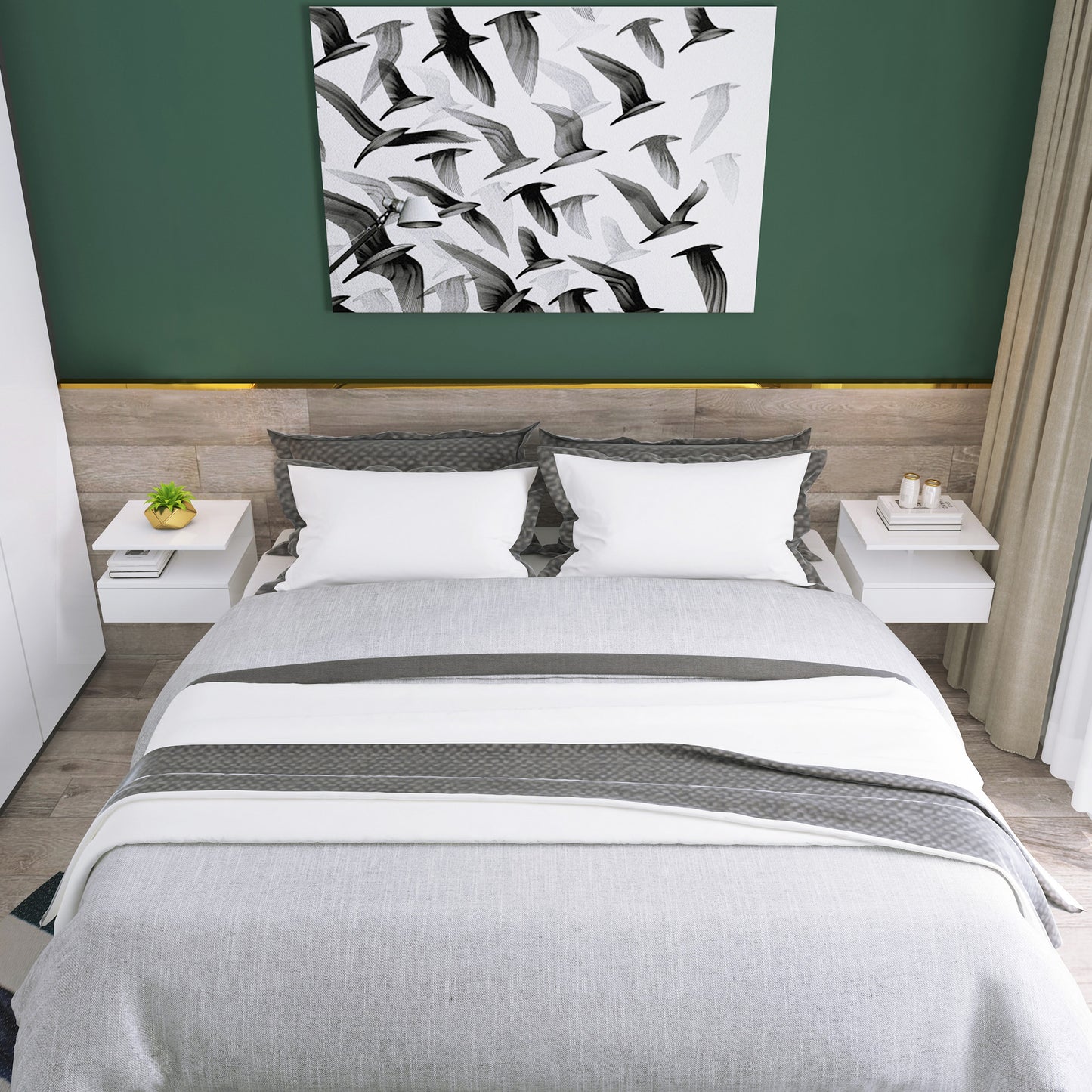 SET FLOTANTE NORDIC WHITE 35 image 1