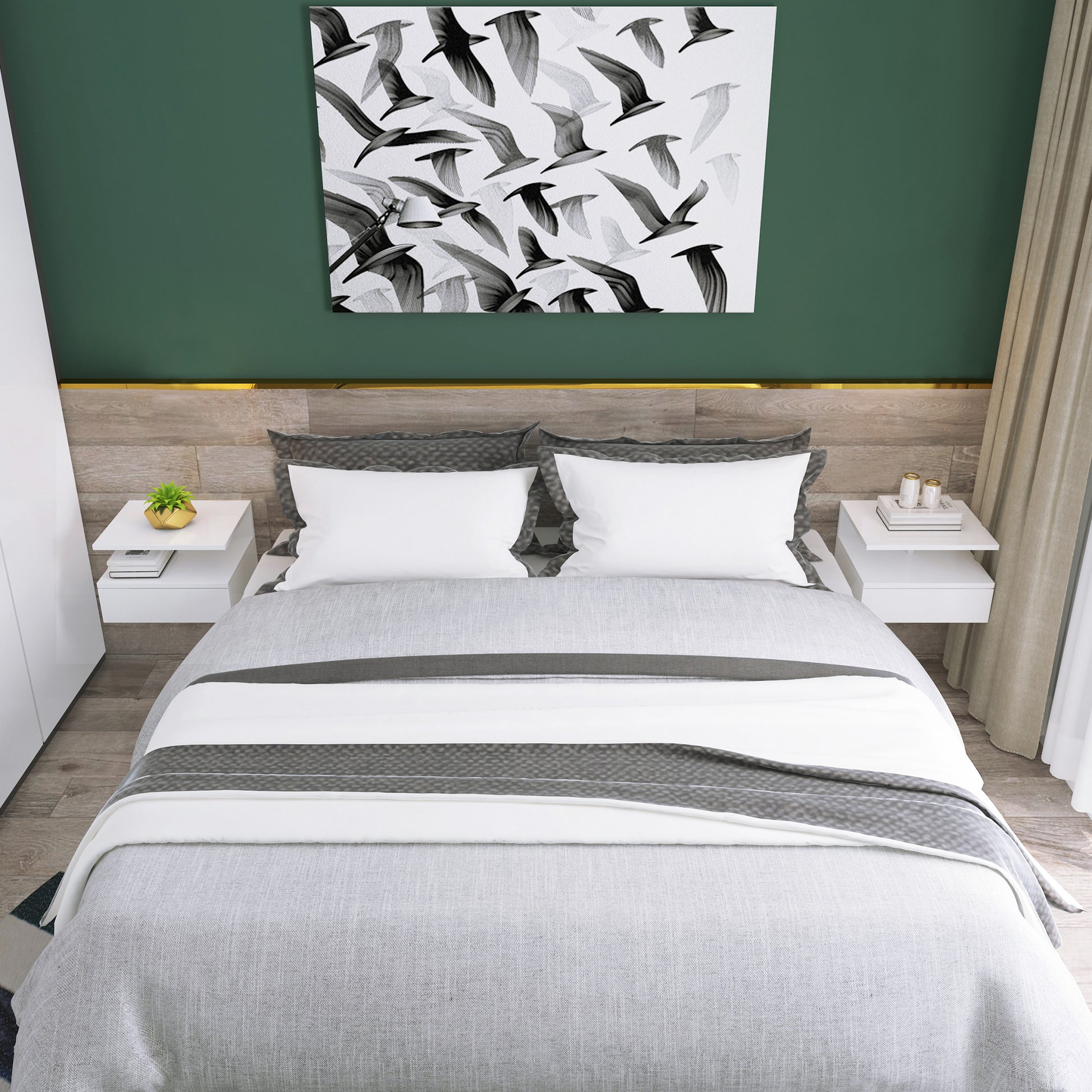 SET FLOTANTE NORDIC WHITE 35 image 1