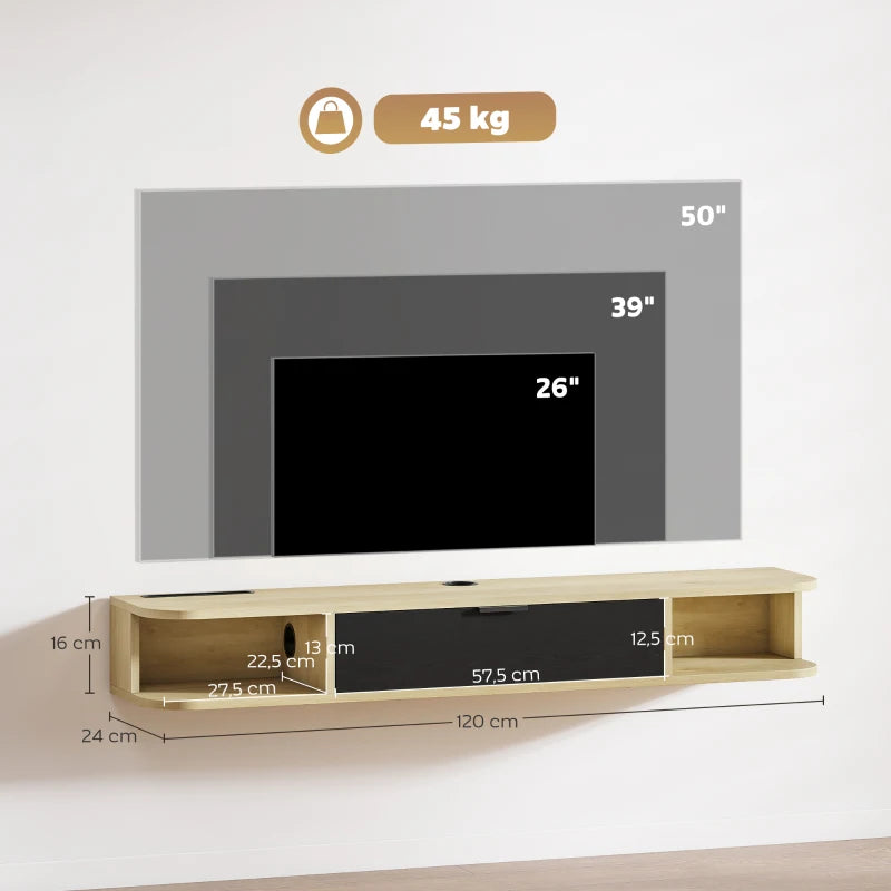 MUEBLE DE TV FLOTANTE WALLBOX 120 image 8