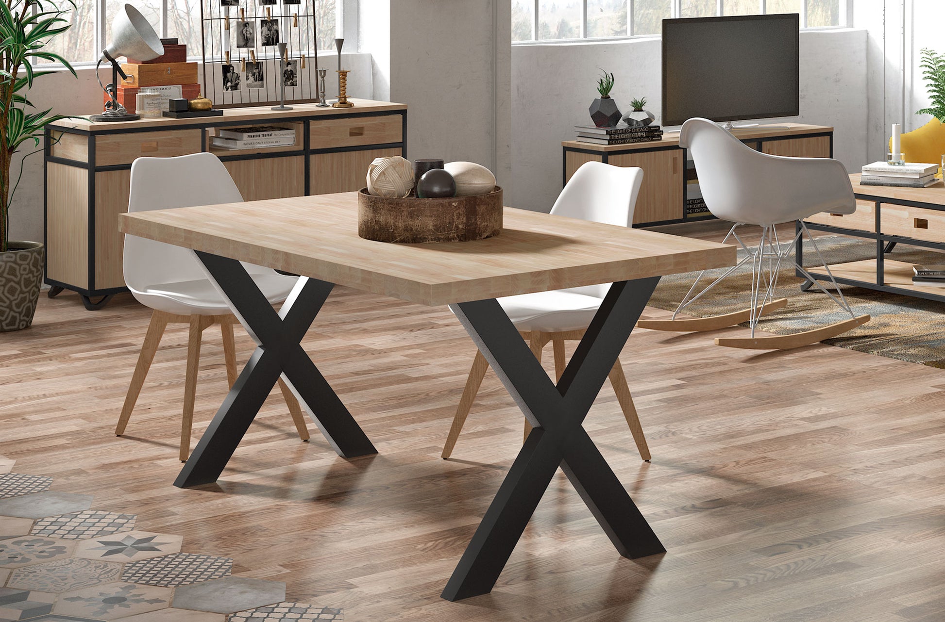 MESA DE COMEDOR FIJA X-LOFT image 5