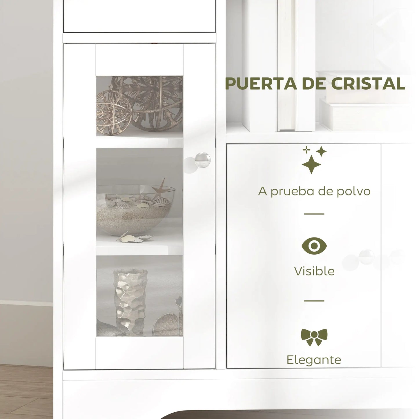 APARADOR DE COCINA MODERNO LUMINA GLASS image 3