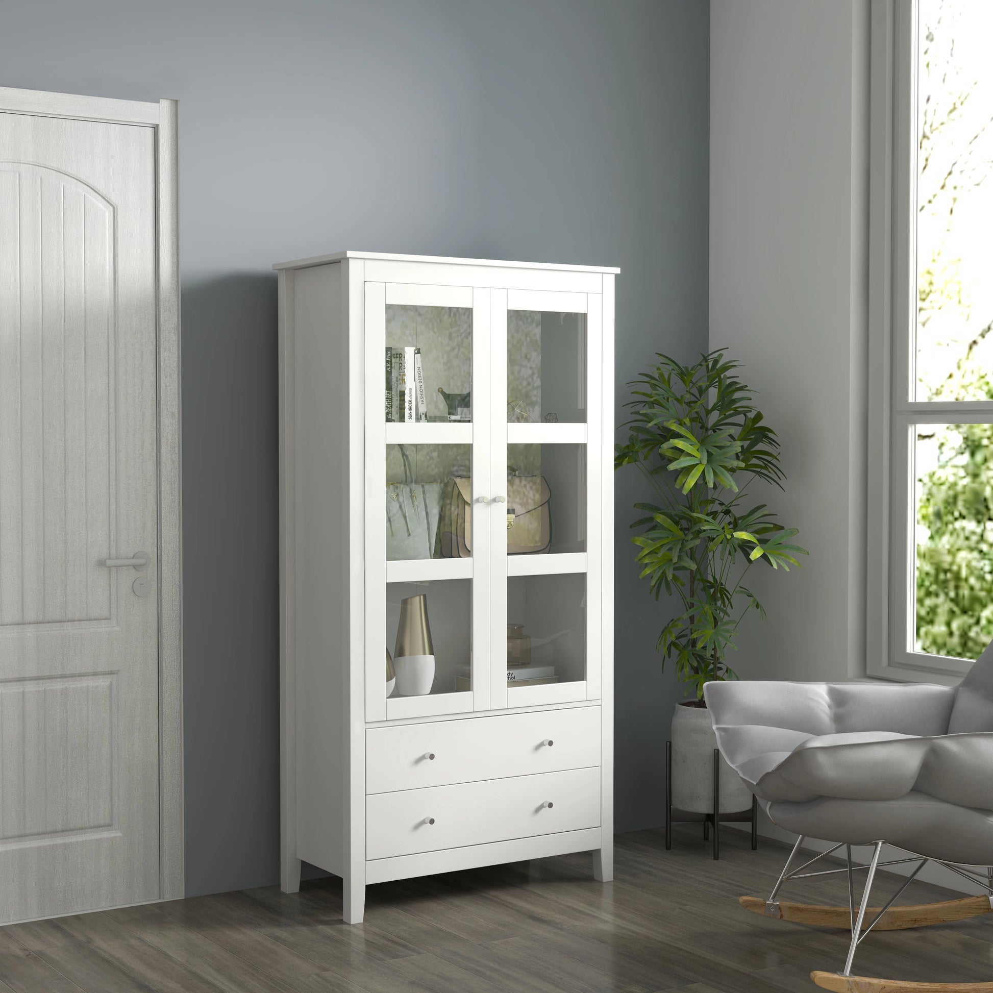 VITRINA DE SALÓN MODELO BLANCAVIT image 0