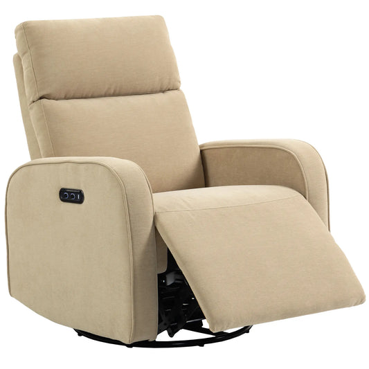 SILLÓN RELAX ELÉCTRICO LUMERA COMFORT DUO GIRATORIO Y BALANCÍN CON DOBLE MOTOR image 0
