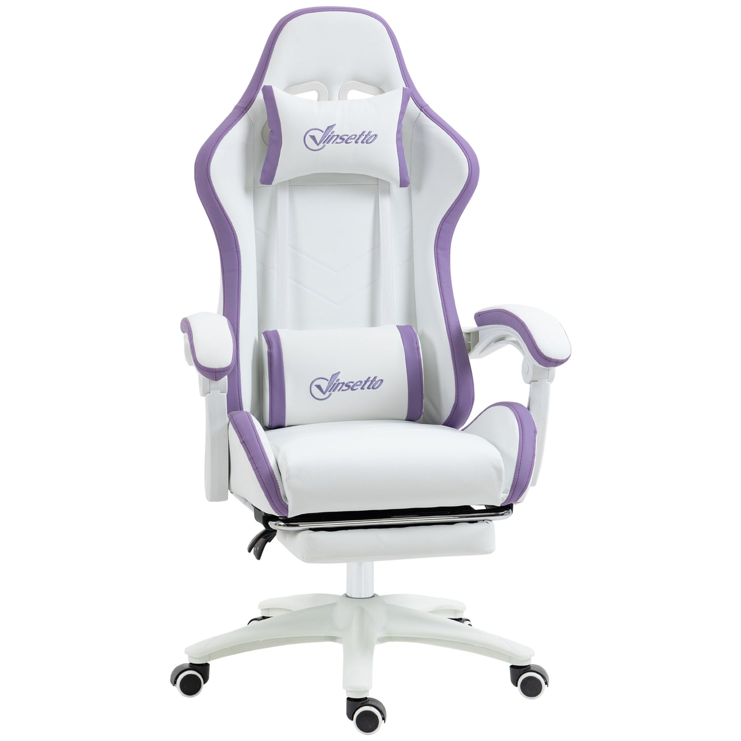SILLA GAMER MODELO BLANCOVIOLET image 2