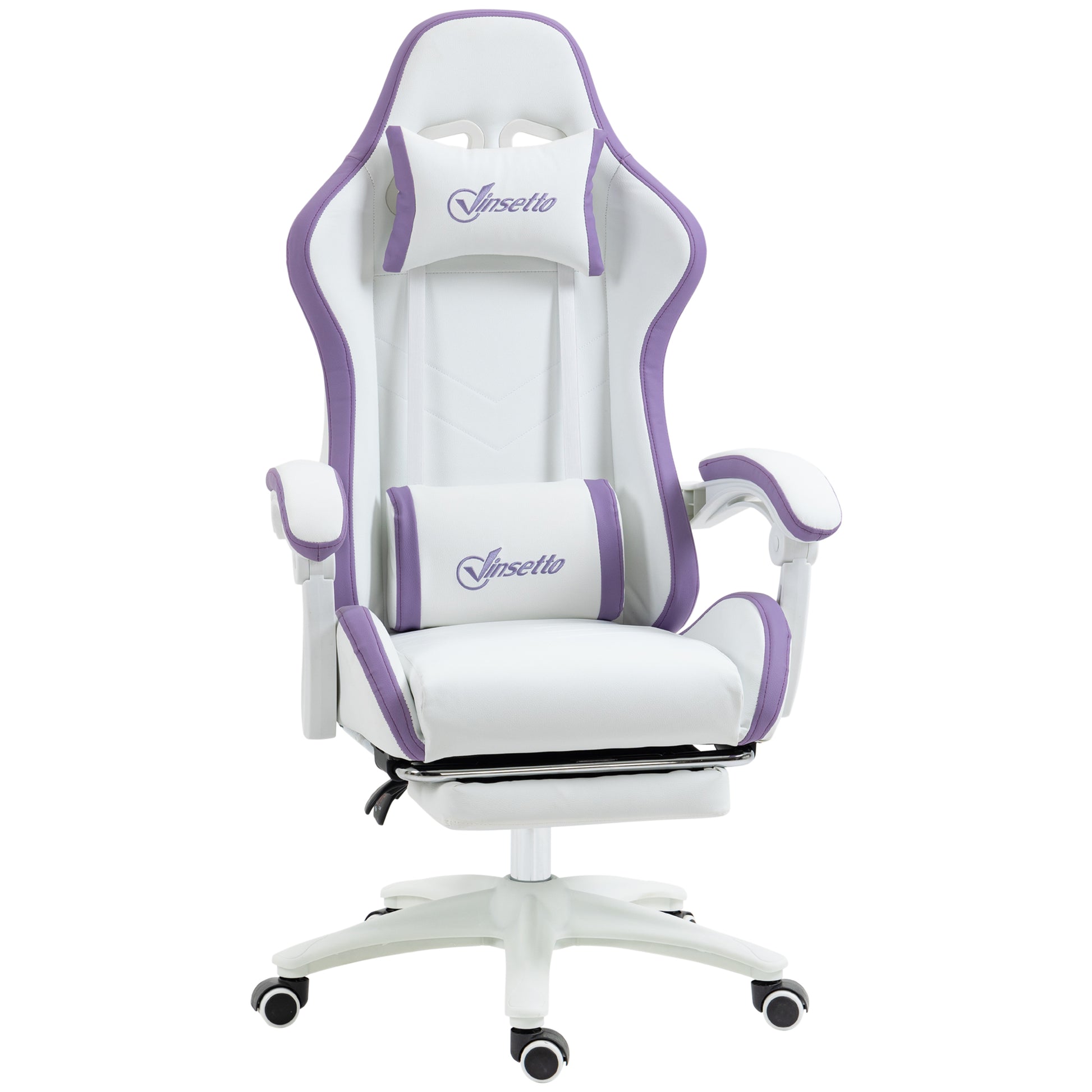 SILLA GAMER MODELO BLANCOVIOLET image 2