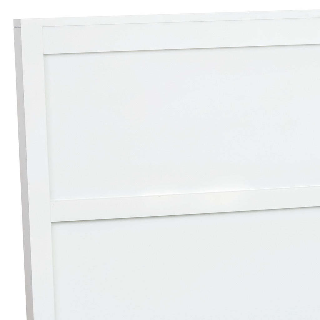 CABECERO DE CAMA ALIKA DE MADERA CON REJILLA BLANCO image 4