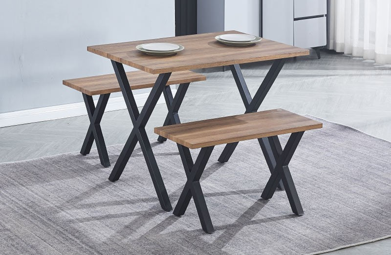 Conjunto mesa + 2 taburetes Videl image 0