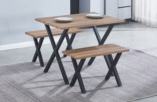 Conjunto mesa + 2 taburetes Videl image 0