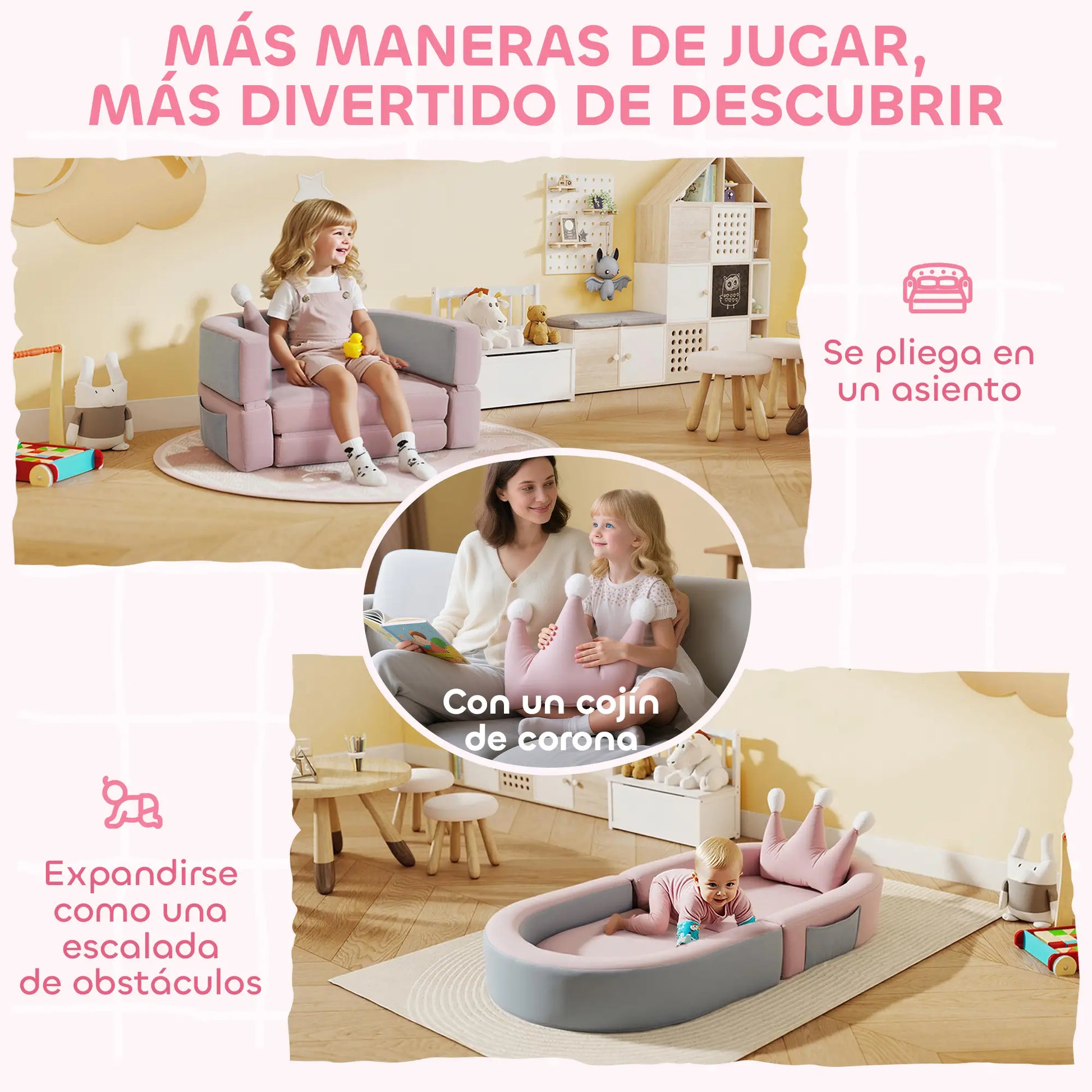 SOFÁ INFANTIL CORONA DREAM image 5