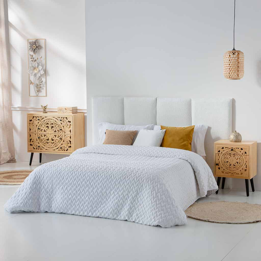 CÓMODA DE MADERA MARRÓN – COLECCIÓN DAVIS (5 CAJONES) image 1