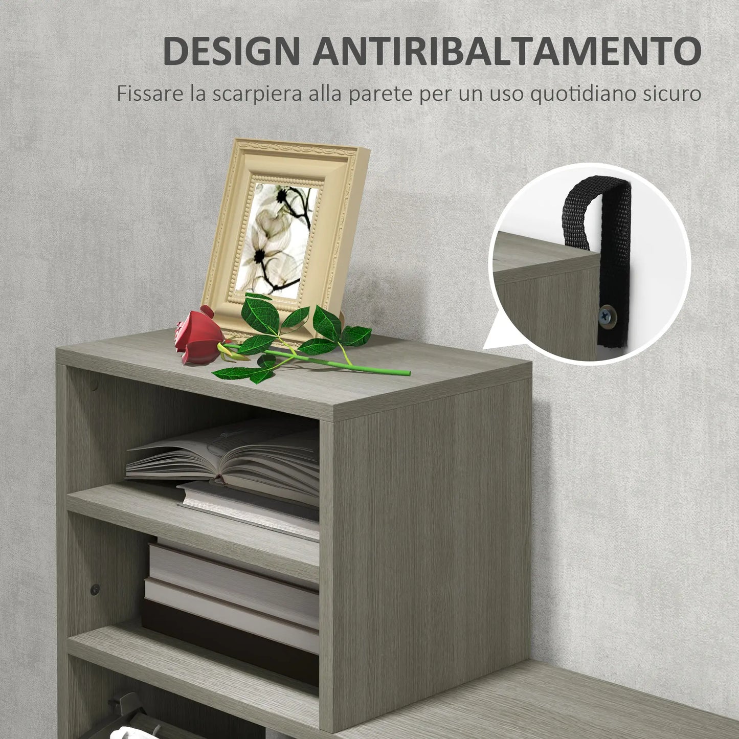 RECIBIDOR GREY URBAN SET 4 EN 1 image 3