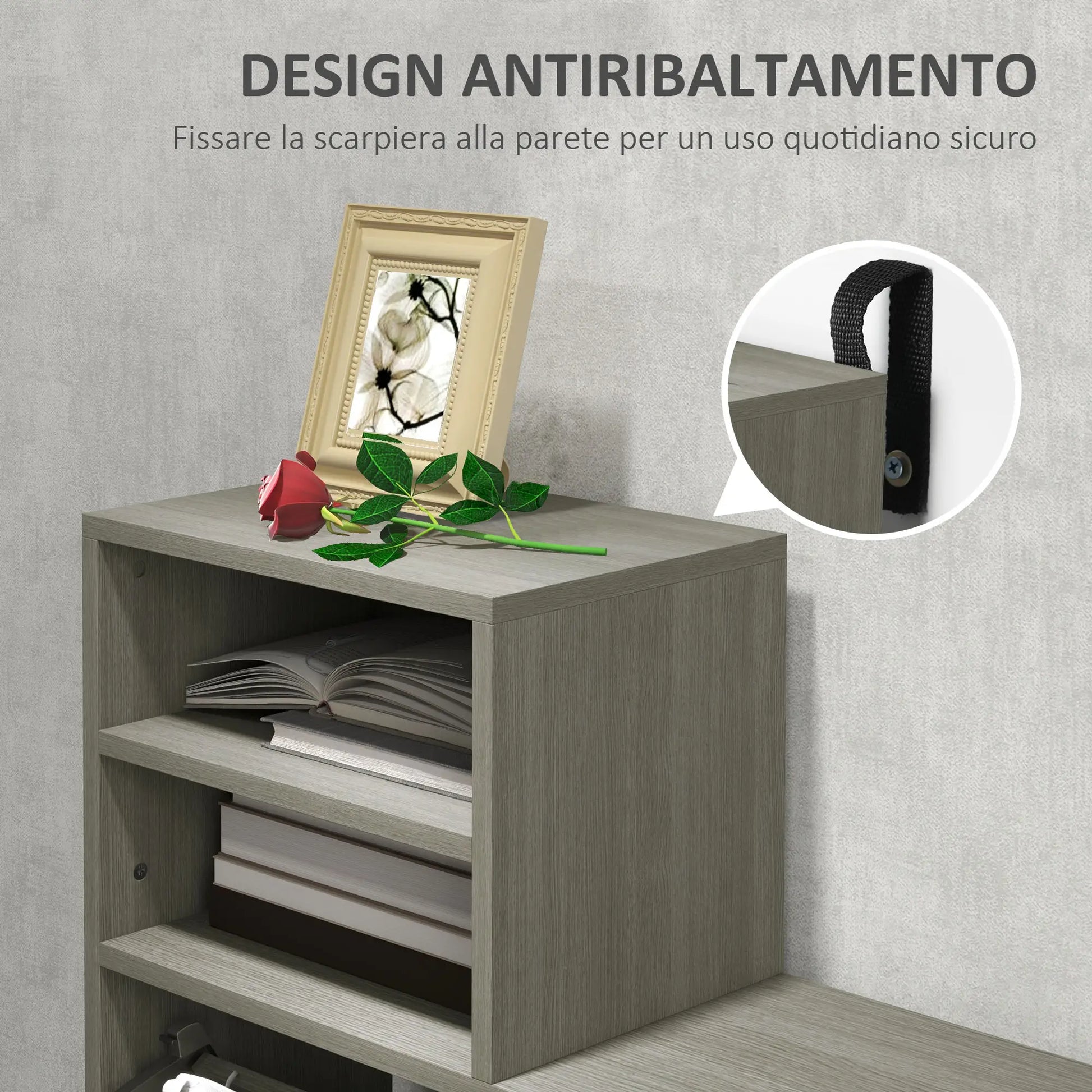 RECIBIDOR GREY URBAN SET 4 EN 1 image 3