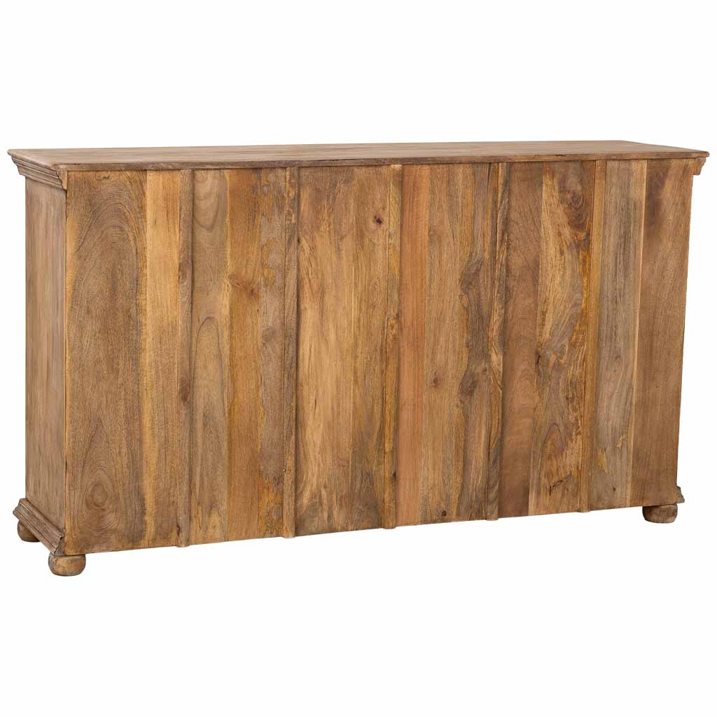 APARADOR DALIAN ARTESANAL GRAN FORMATO MARRÓN ENVEJECIDO image 3