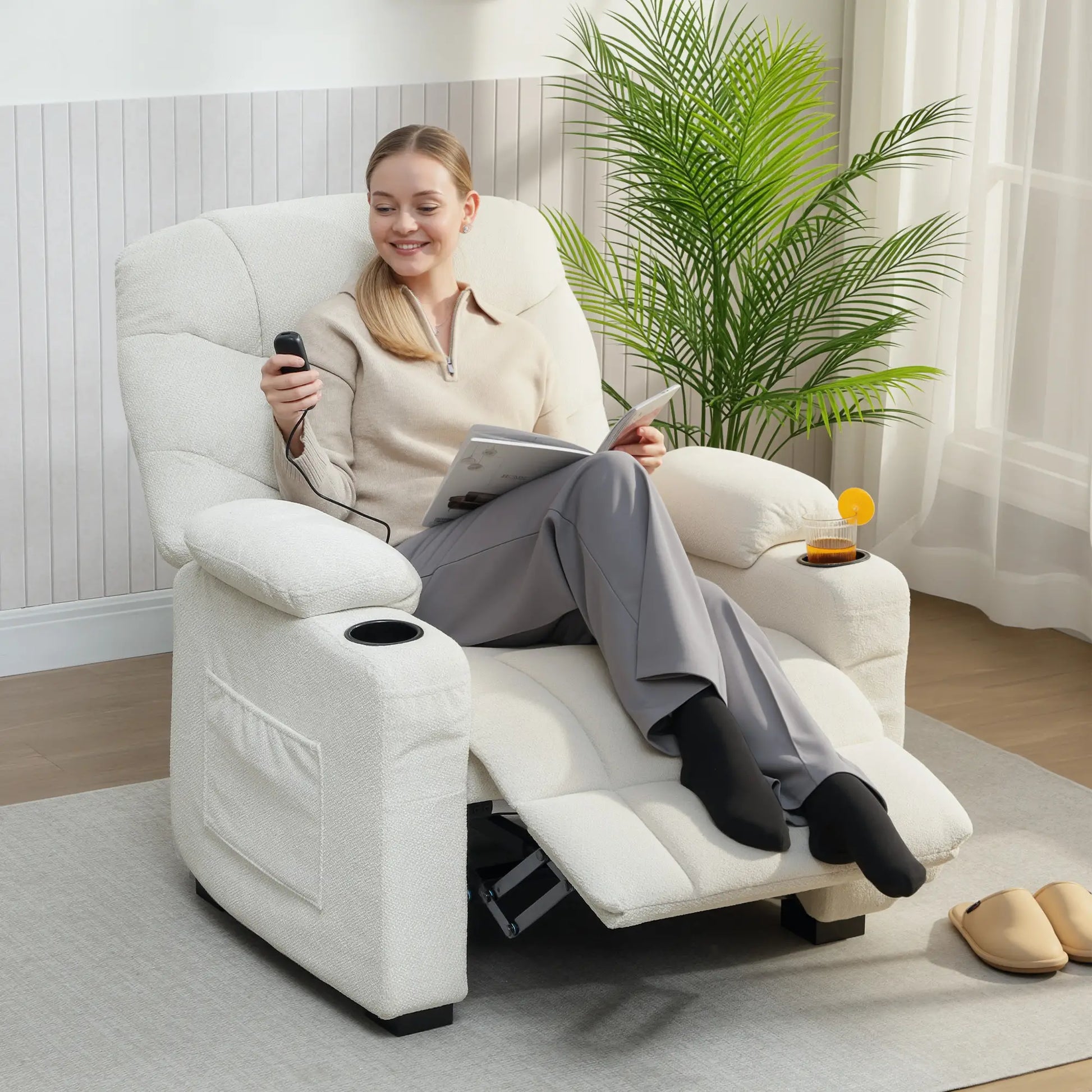 SILLÓN RELAX ELÉCTRICO MODELO CONFORT MEMORY image 9