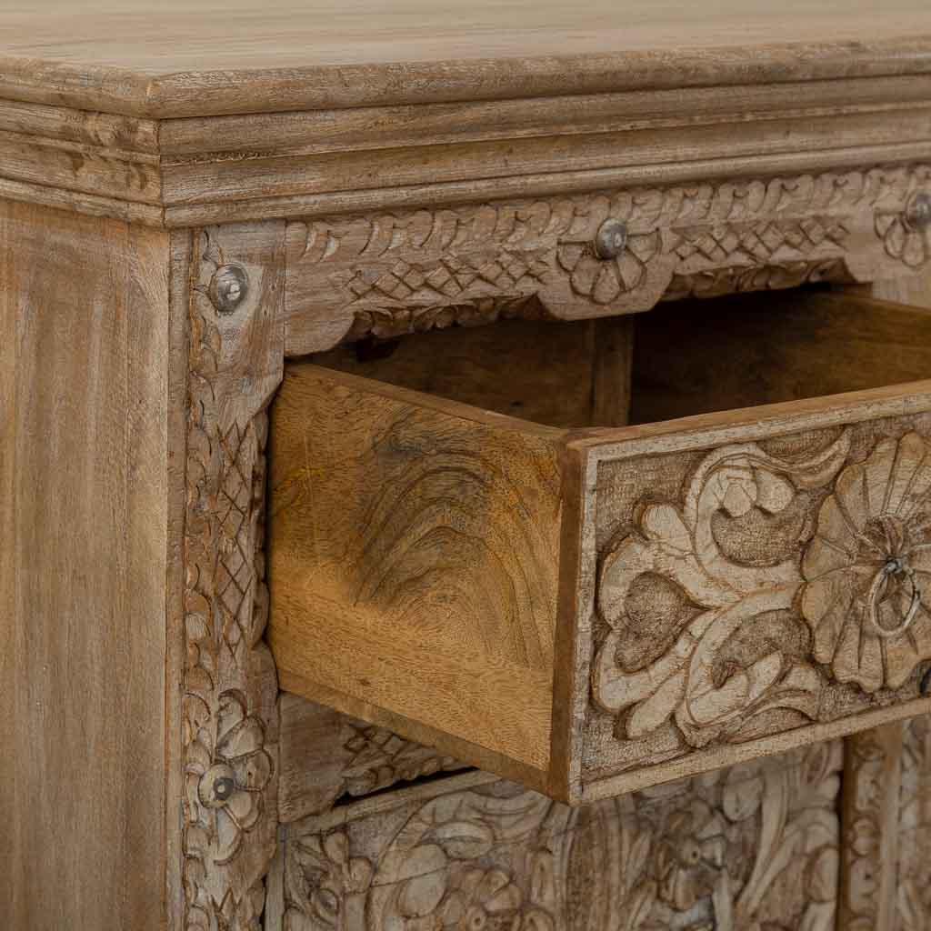 APARADOR DALIAN MARRÓN ARTESANAL GRAN FORMATO image 6