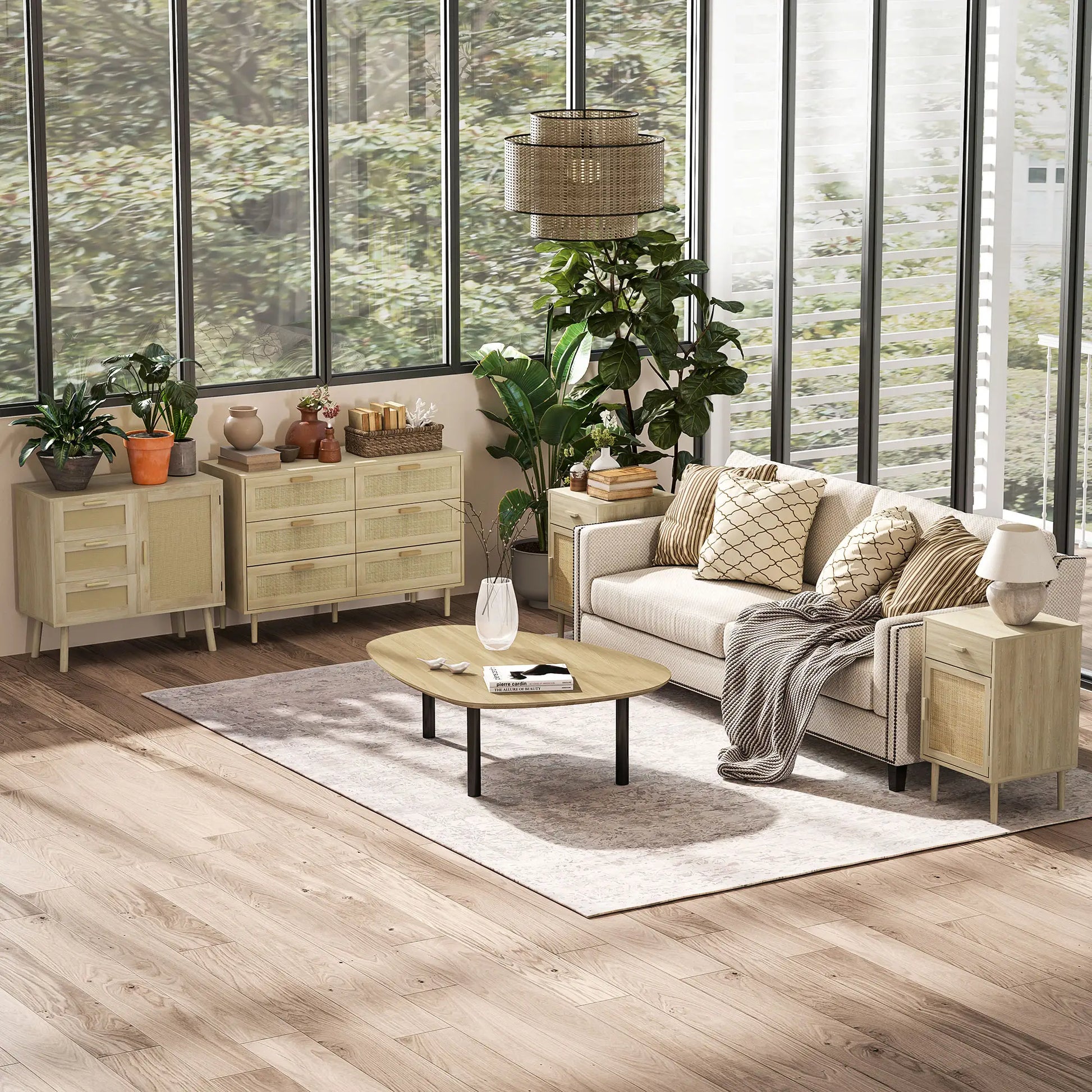 CÓMODA BOHO RATTAN SIX 110 image 7