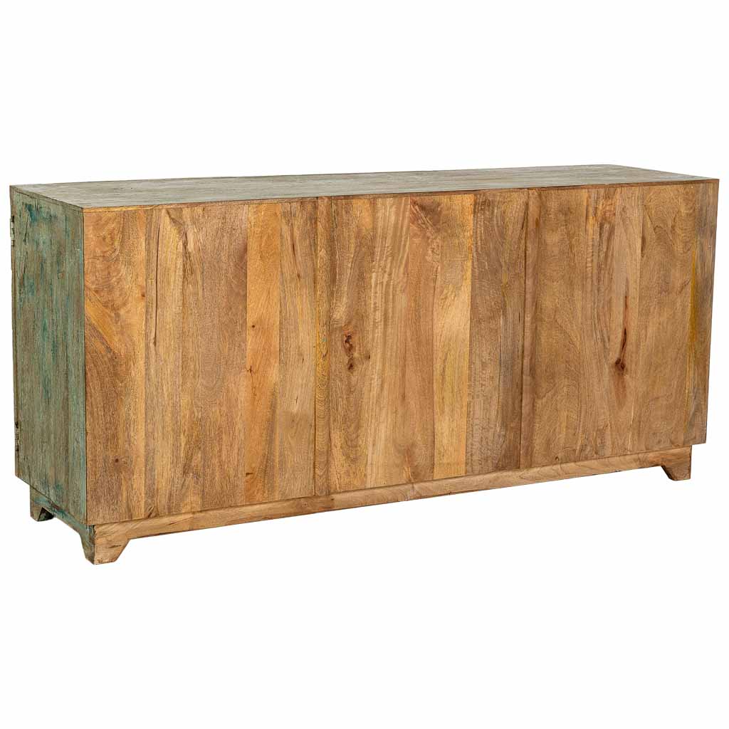 APARADOR DALIAN AQUA GREEN VINTAGE ARTESANAL image 4