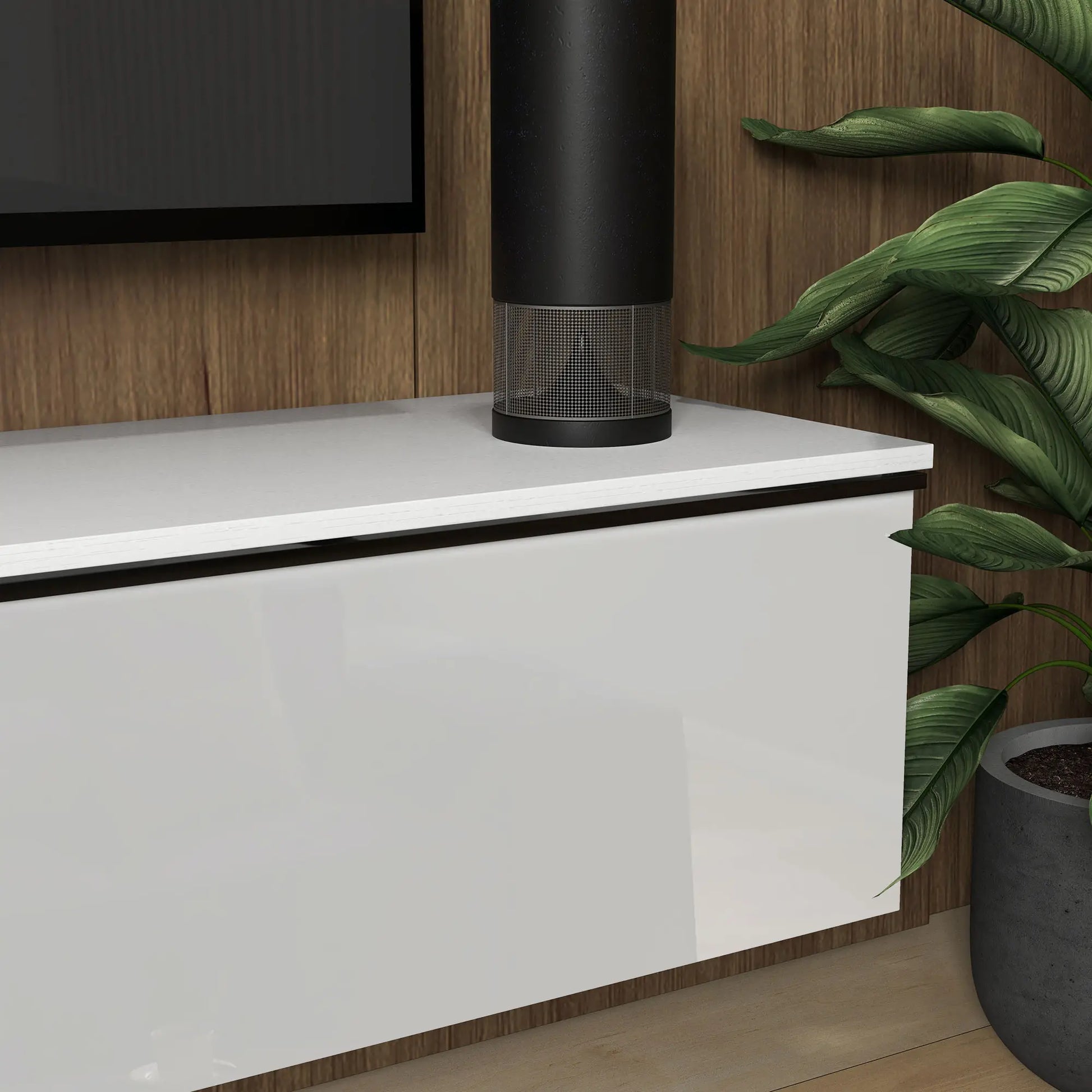 Mueble TV Suspendido Brillante 160 cm image 4