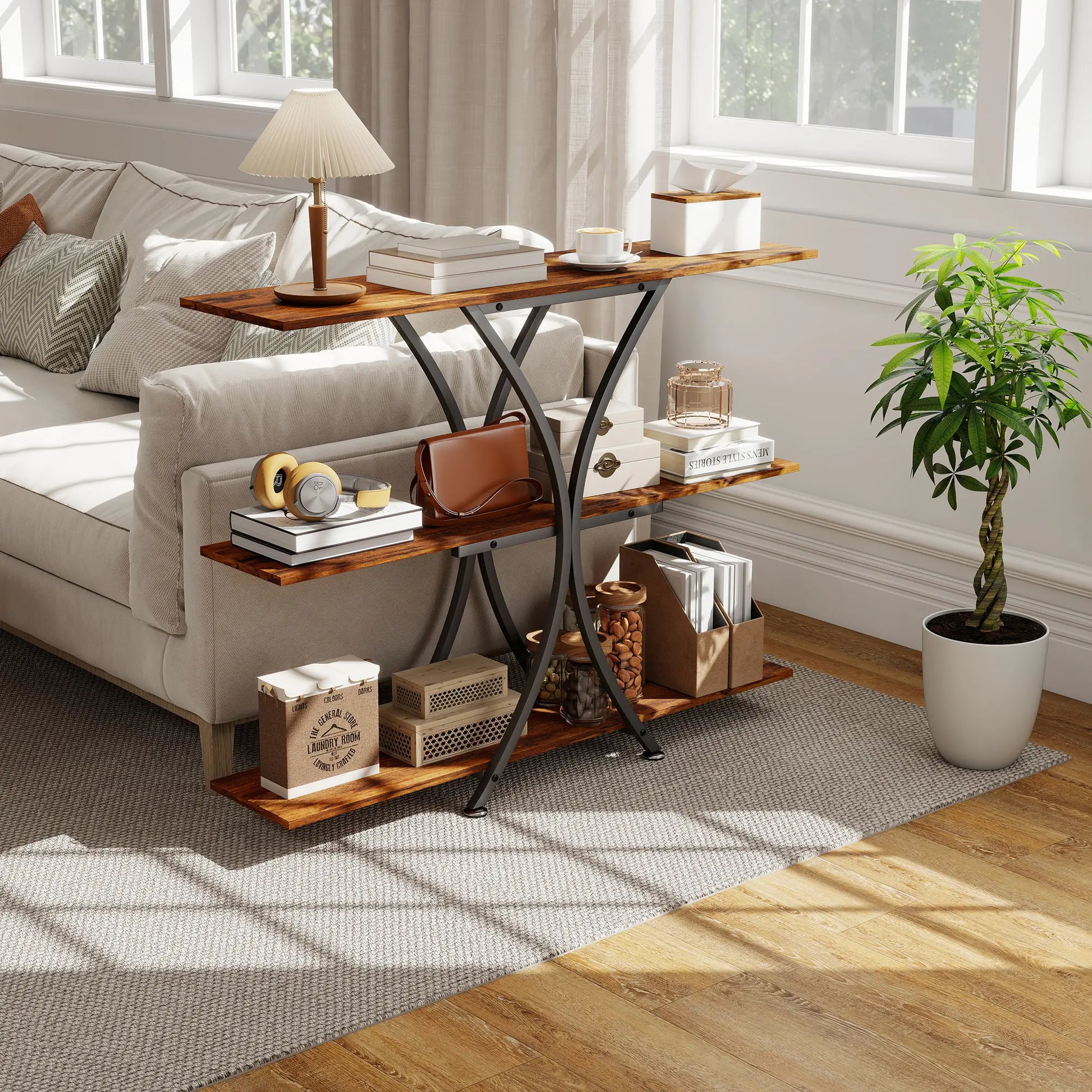 CONSOLA INDUSTRIAL “RUSTIC X THREE LEVELS” image 7