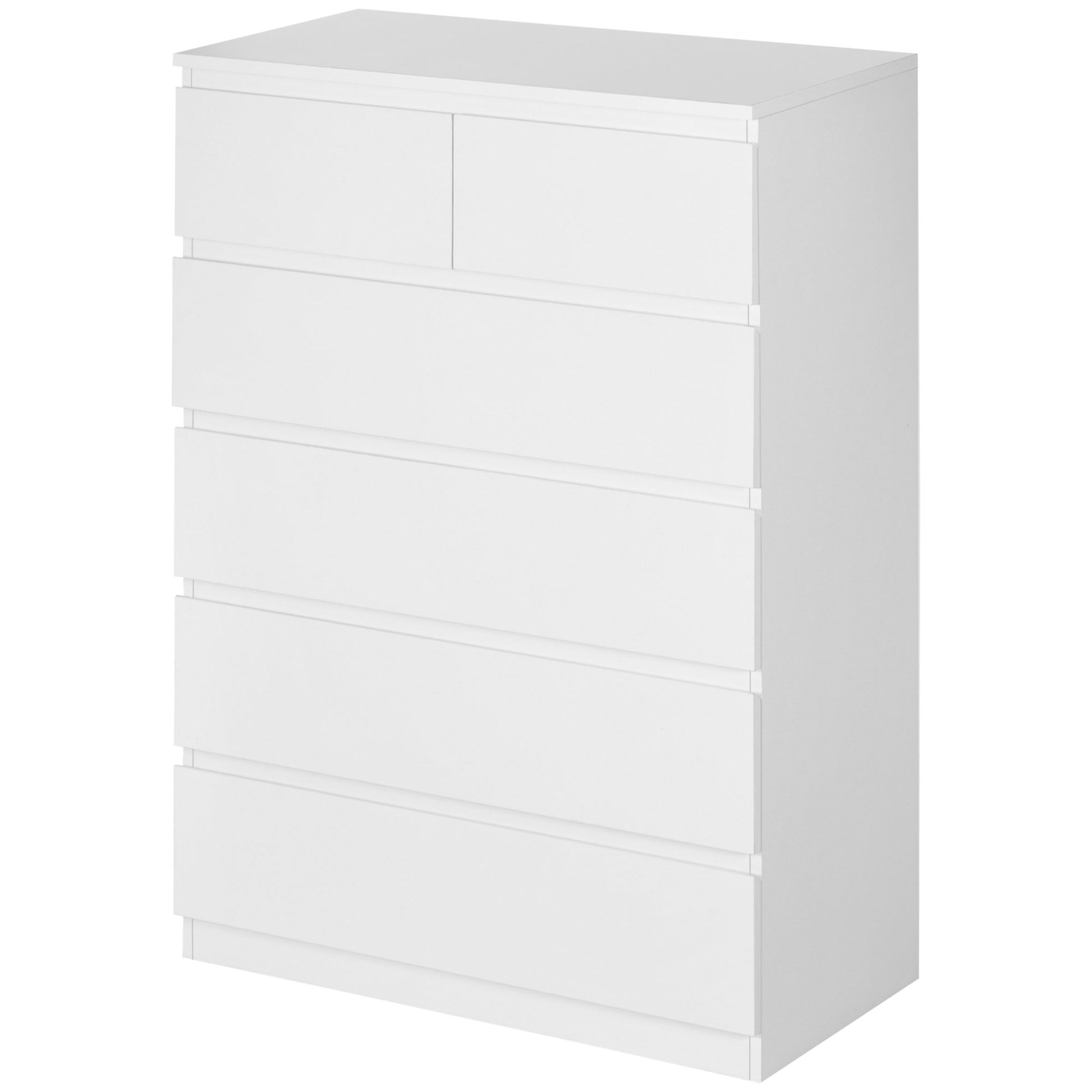 CÓMODA MODERN WHITE LINE 6 CAJONES image 7