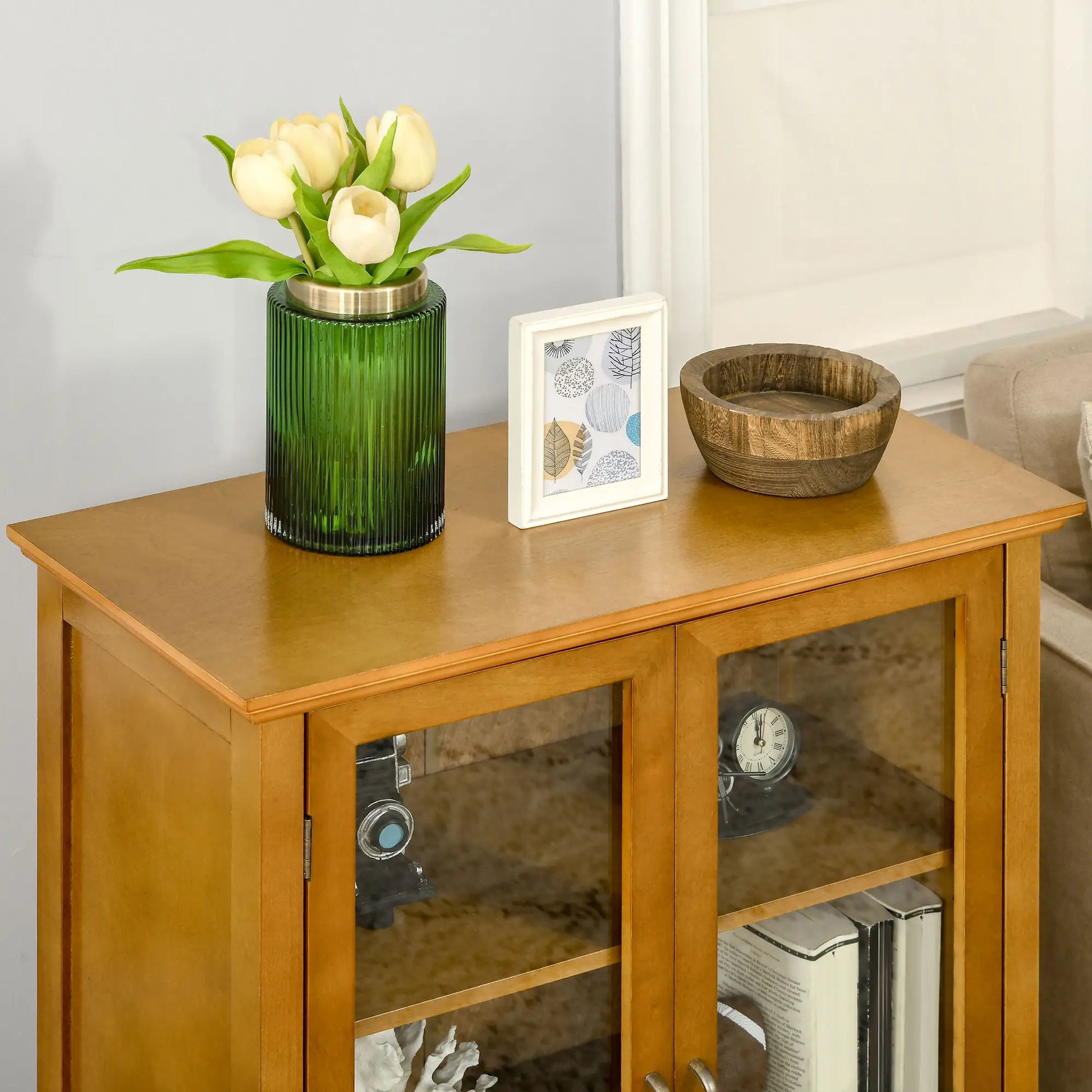 APARADOR VITRINA MODELO NOGALIS image 5