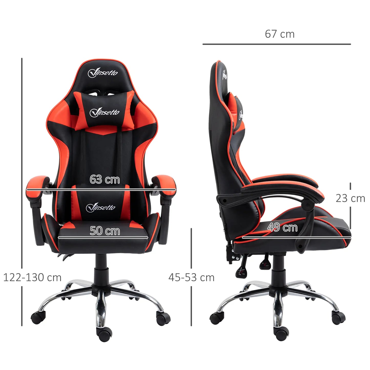 SILLA GAMING MODELO REDCORE RACING image 5